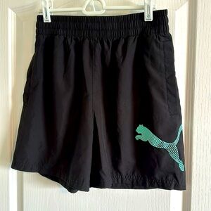 Men’s Small Black Puma Running Shorts